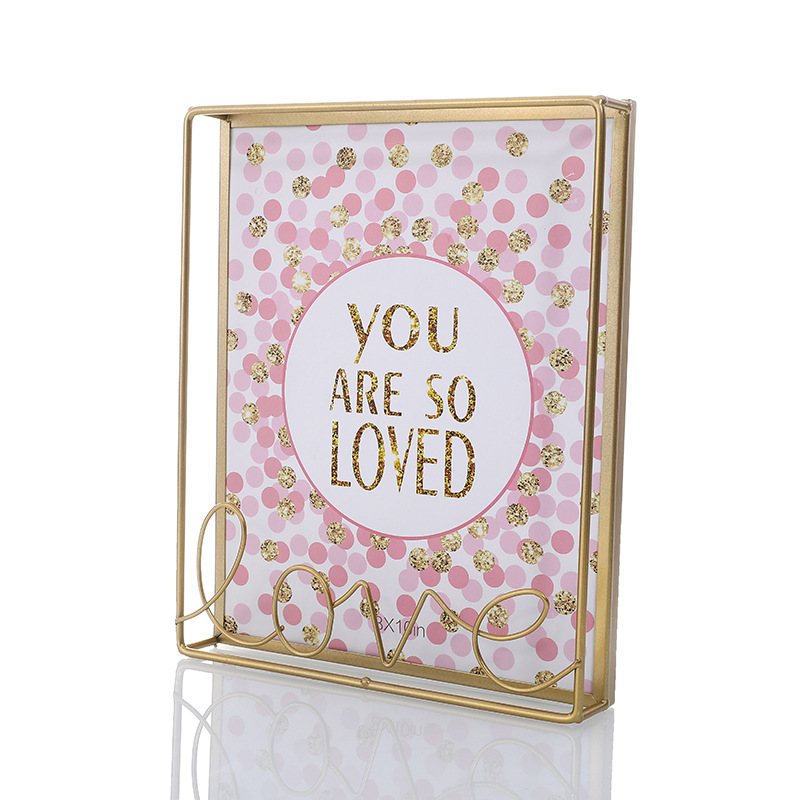 Metal photo frame