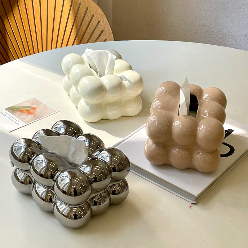 Ceramic tissue box