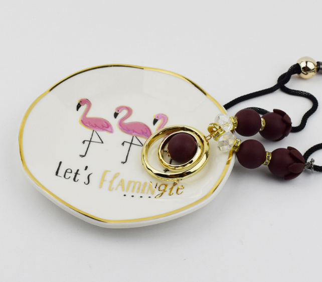 Ceramic jewelry tray