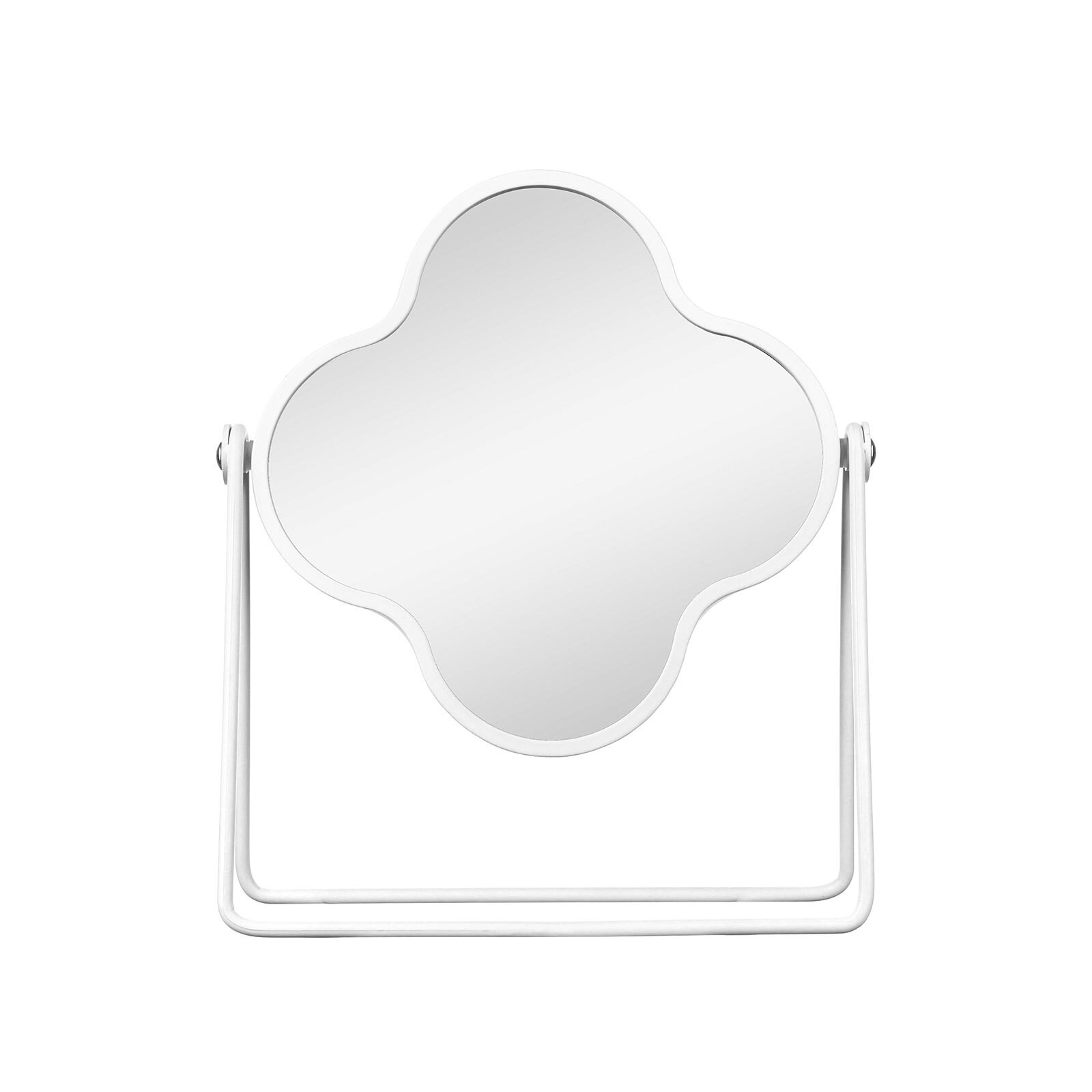 Metal makeup mirror