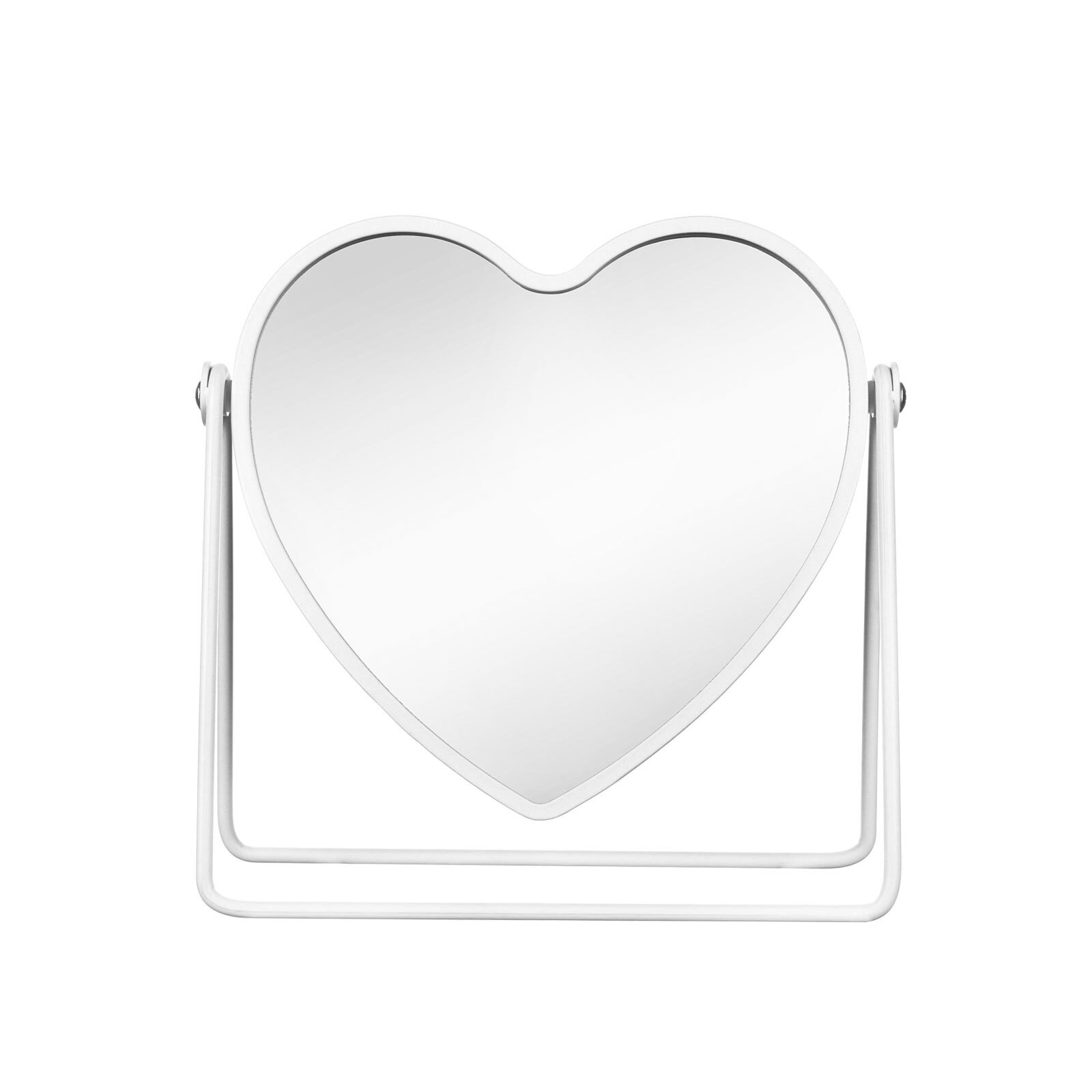 Metal makeup mirror