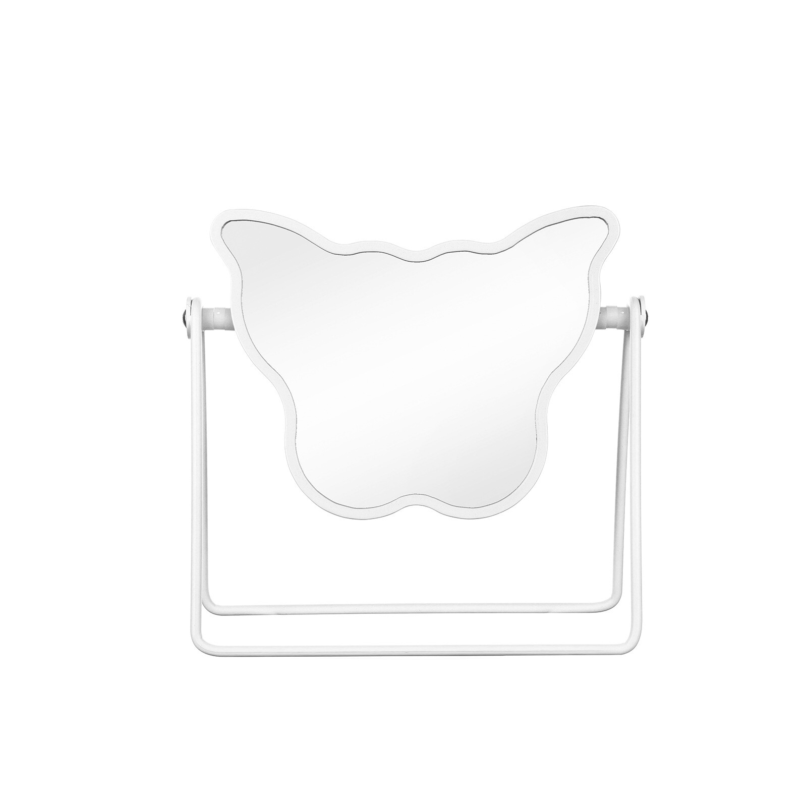 Metal makeup mirror
