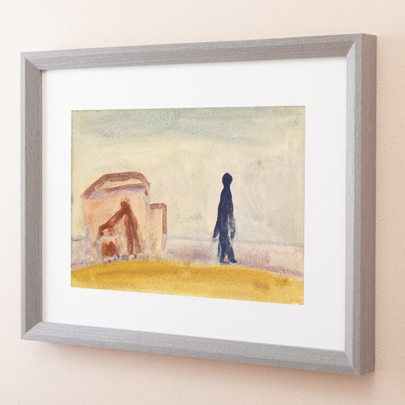 Wooden wall frame