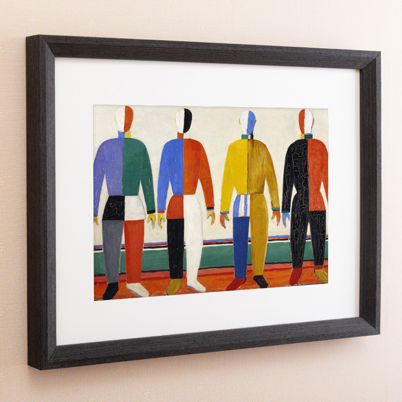 Wooden wall frame