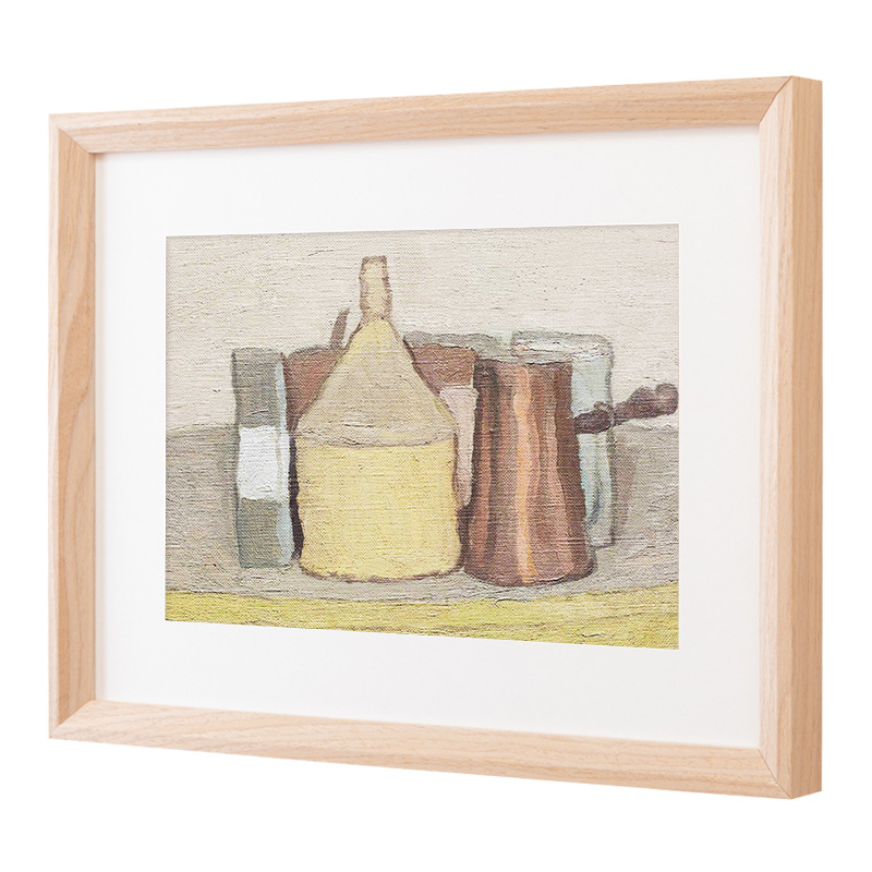 Wooden wall frame