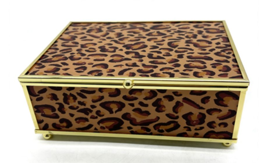 Glass Jewelry box