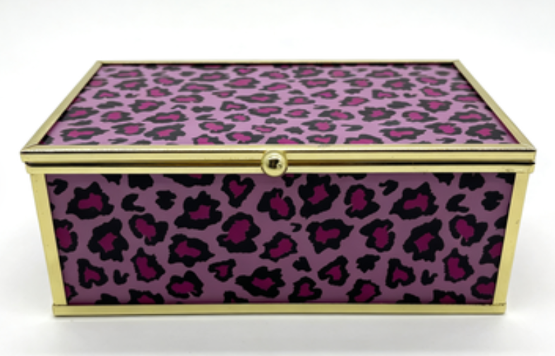 Glass Jewelry box