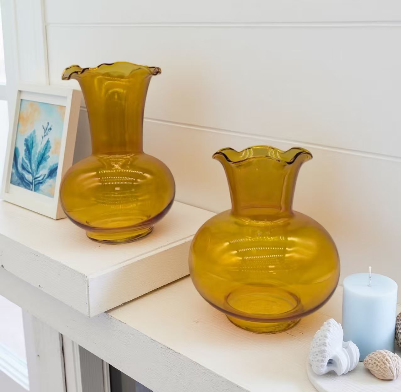 Glass vase