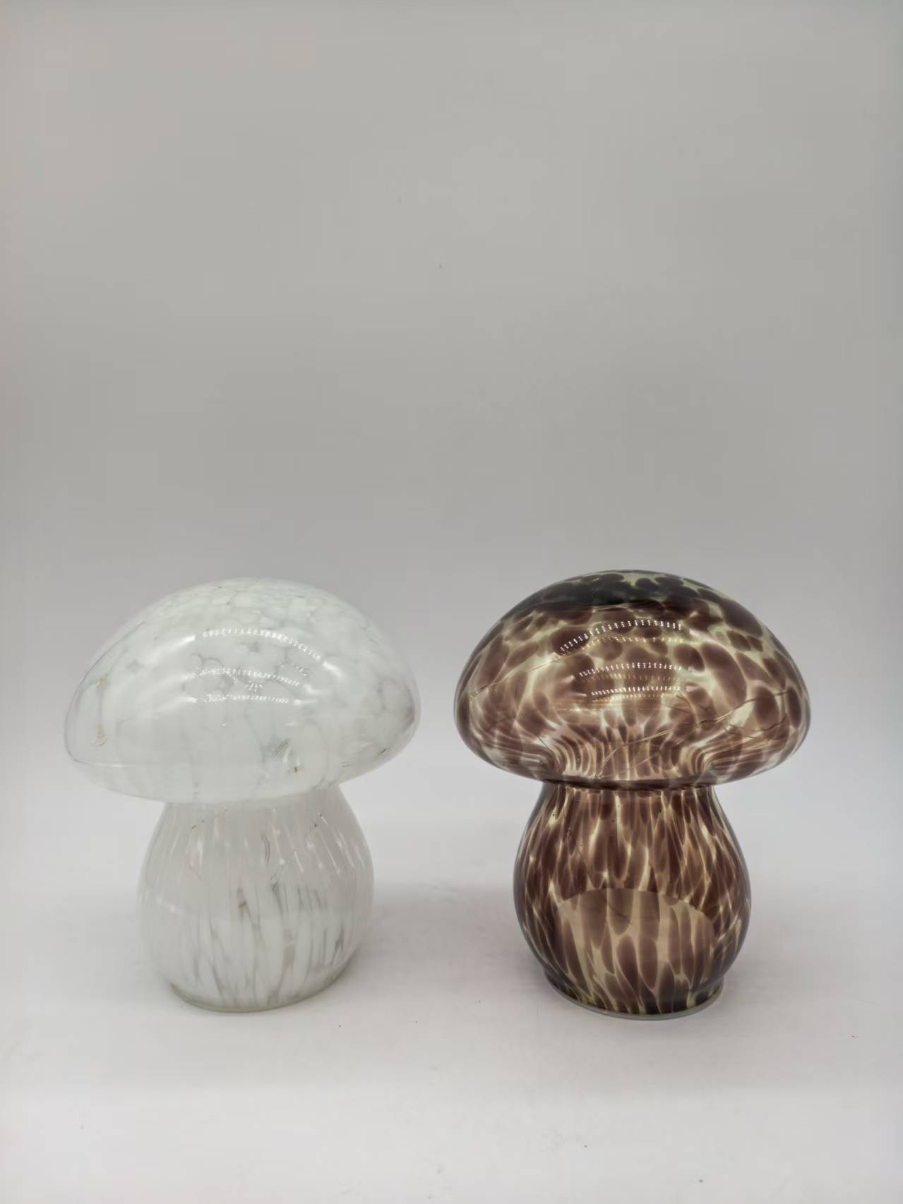 Glass mushroom table Lamp