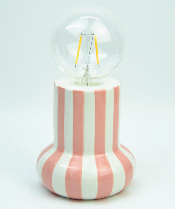 Ceramic base LED lamp