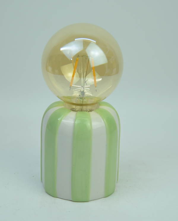 Ceramic base LED lamp