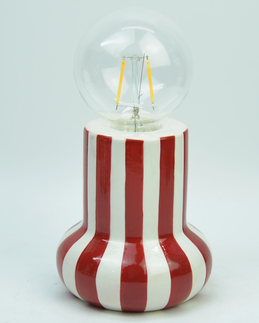 Ceramic base LED lamp