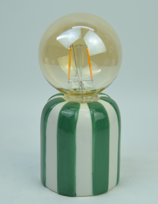 Ceramic base LED lamp