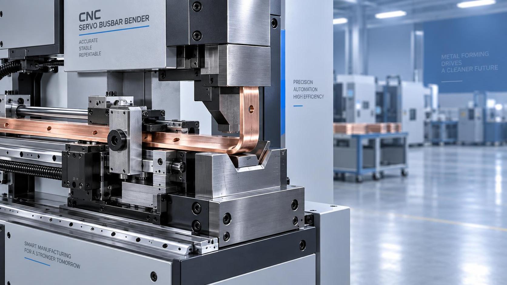 Does automatic positioning improve busbar bending repeatability?