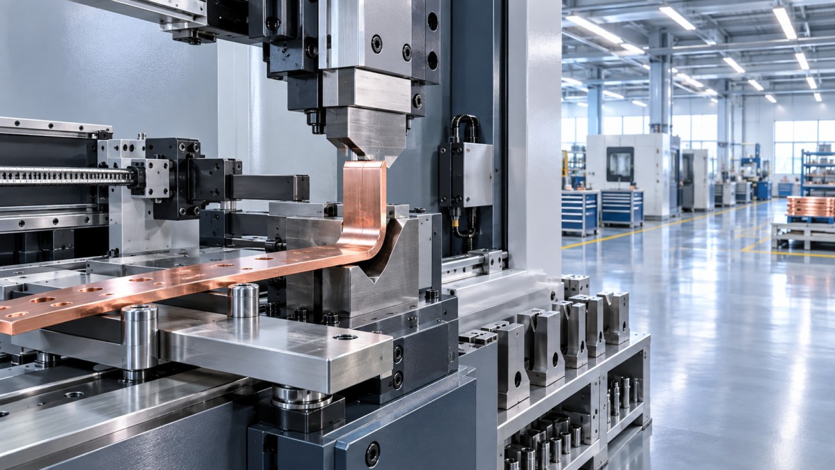 Máquinas servo CNC para doblado de barras colectoras: parámetros clave para barras colectoras de cobre