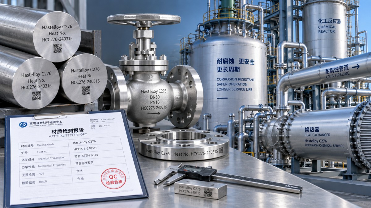 What to evaluate in a Hastelloy C276 manufacturer for chemical plants Что оценивать у производителя Hastelloy C276 для химических предприятий