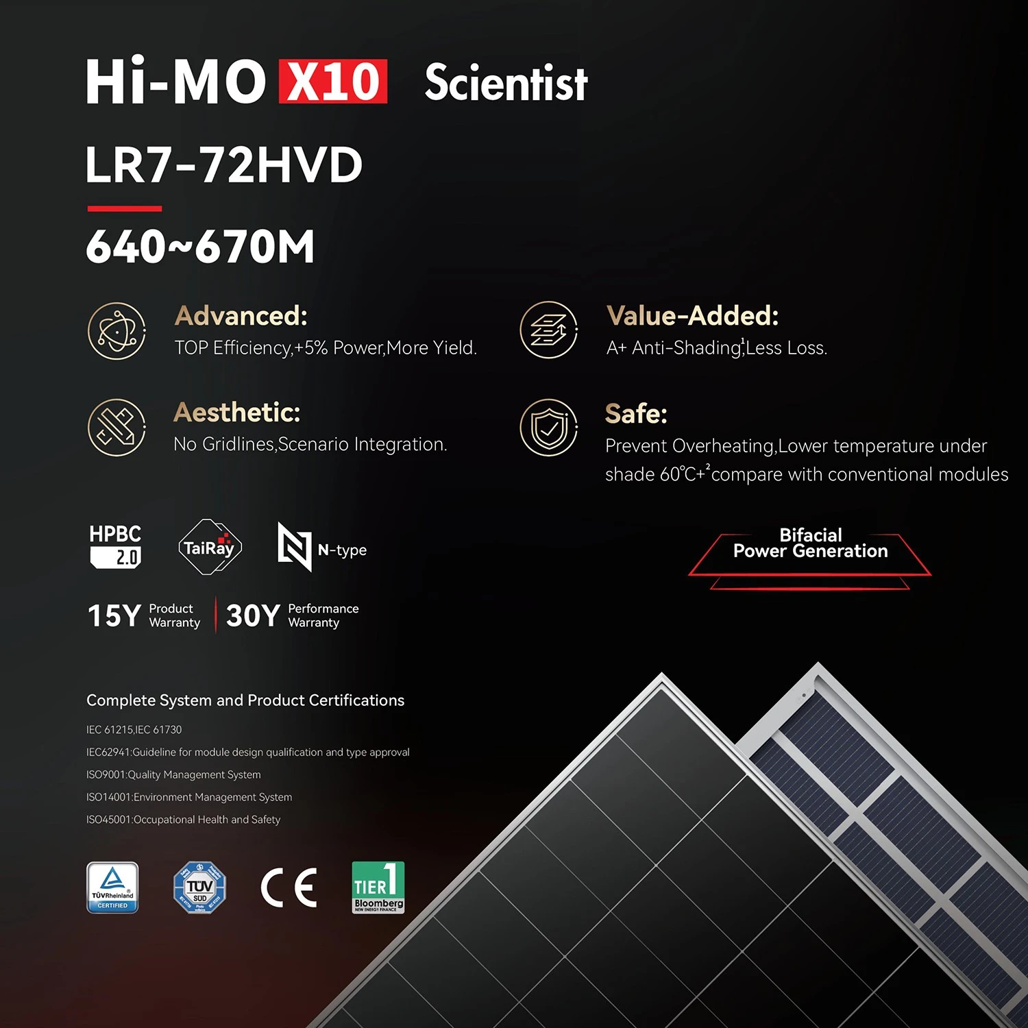 Hi-MO X10 Scientist LR8-66HVD 640~670M