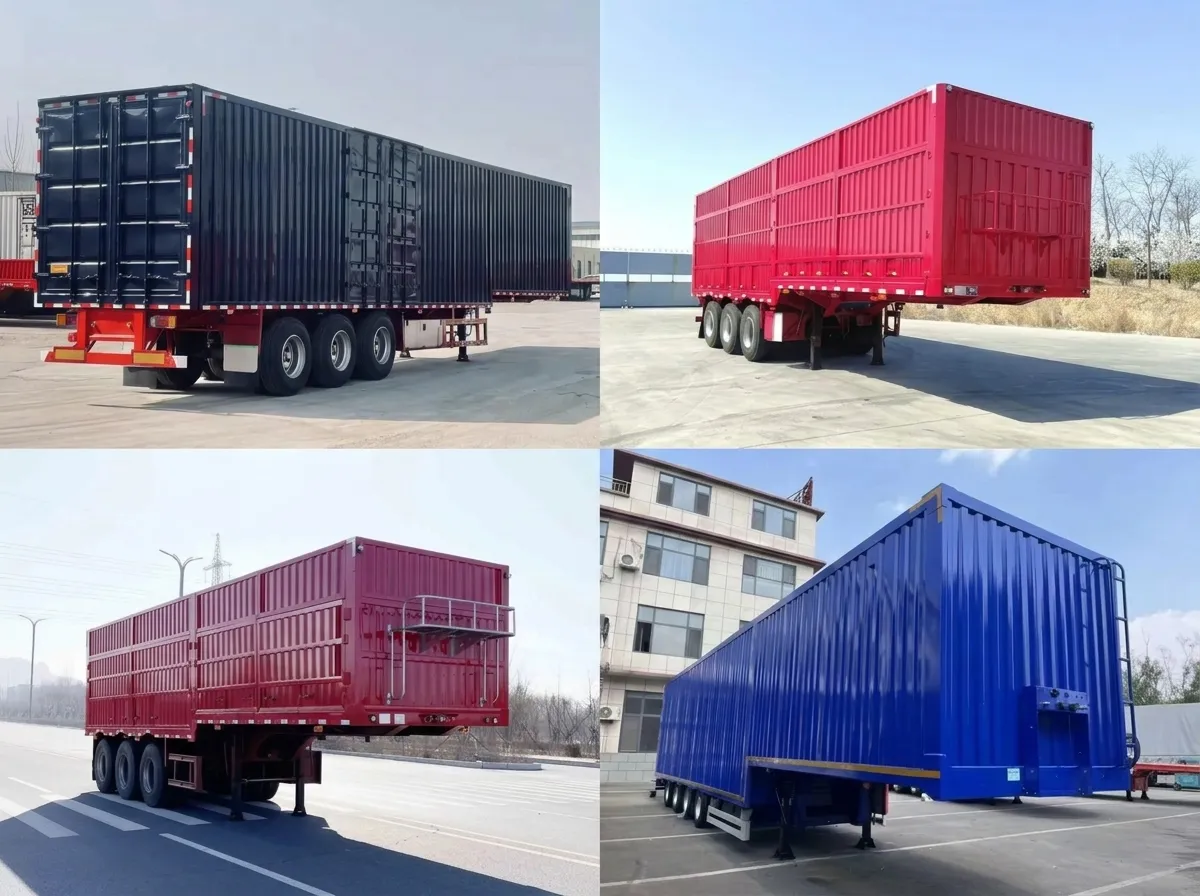Box Van Semi Trailer
