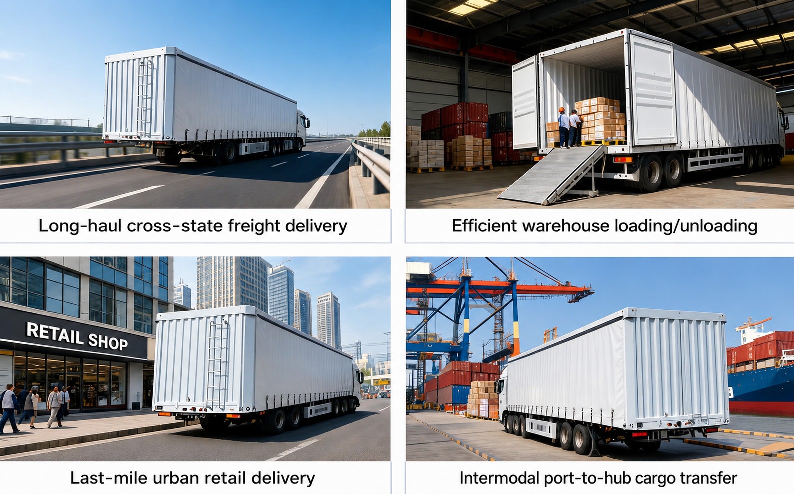 Application 45ft Curtainsider Trailer