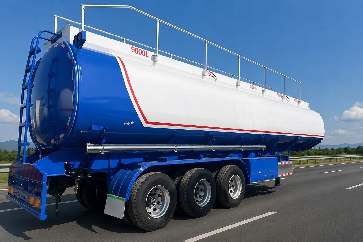 Когда 3-осная топливная цистерна с гусаком 60000L подходит для оптовых поставок
