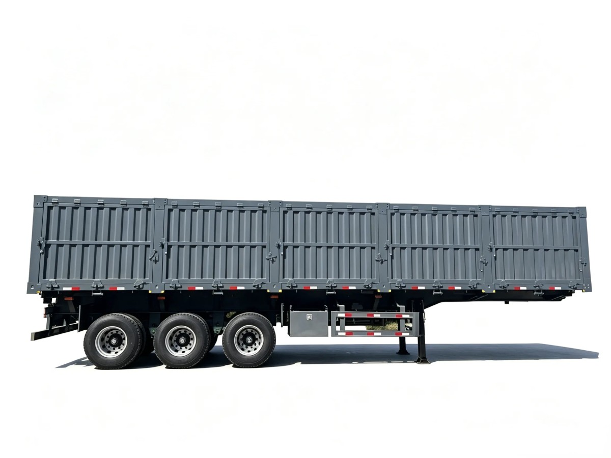3‑Axle Side‑Tipping Dump Semi‑trailer