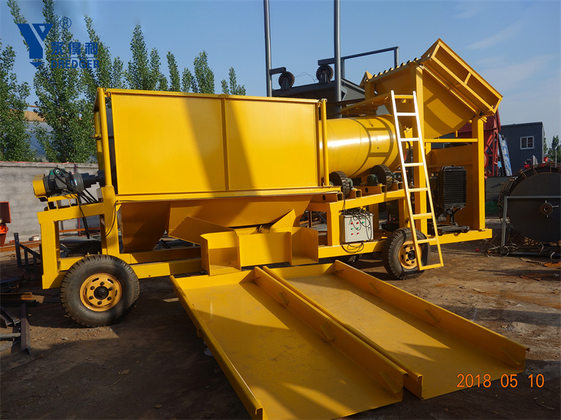 Золотая промывочная установка 50 tph