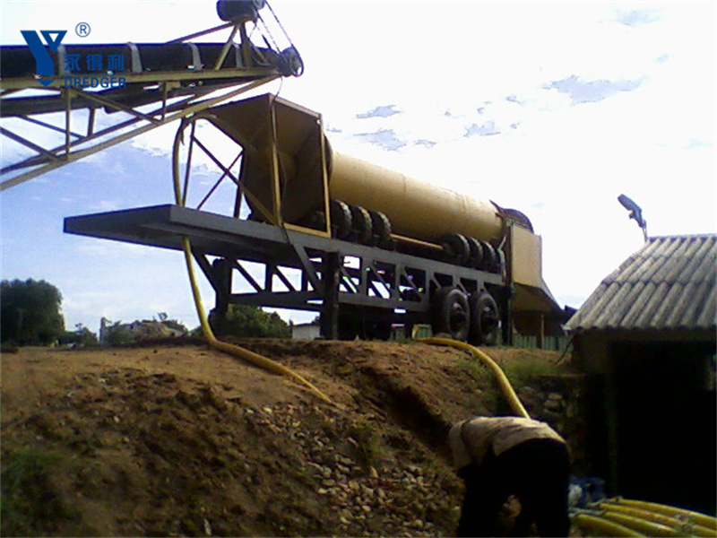 Planta de lavado de gemas de 100tph