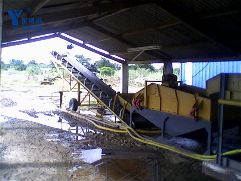 Planta de lavado de gemas de 100tph