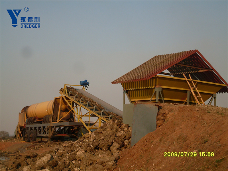 Planta de lavado de gemas de 100tph