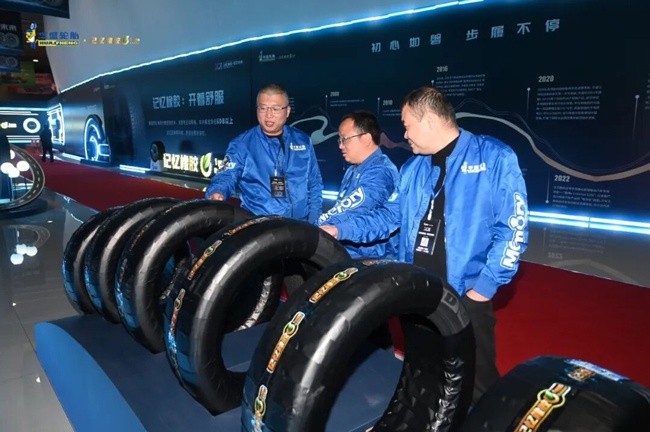 Huasheng memory rubber tire new product heavyweight launch
