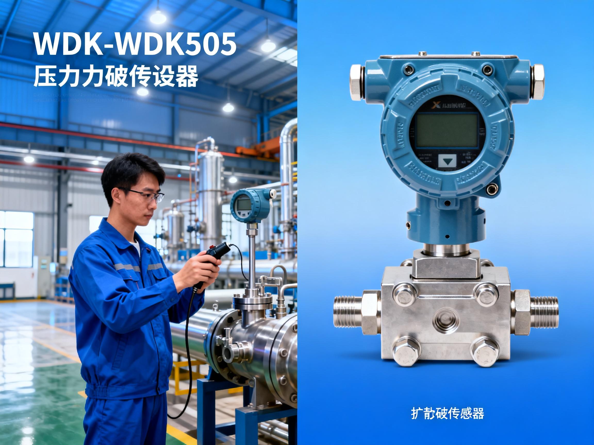 Преобразователь давления WDK-WDK505: почему диффузионно-кремниевый датчик — промышленный выбор №1?