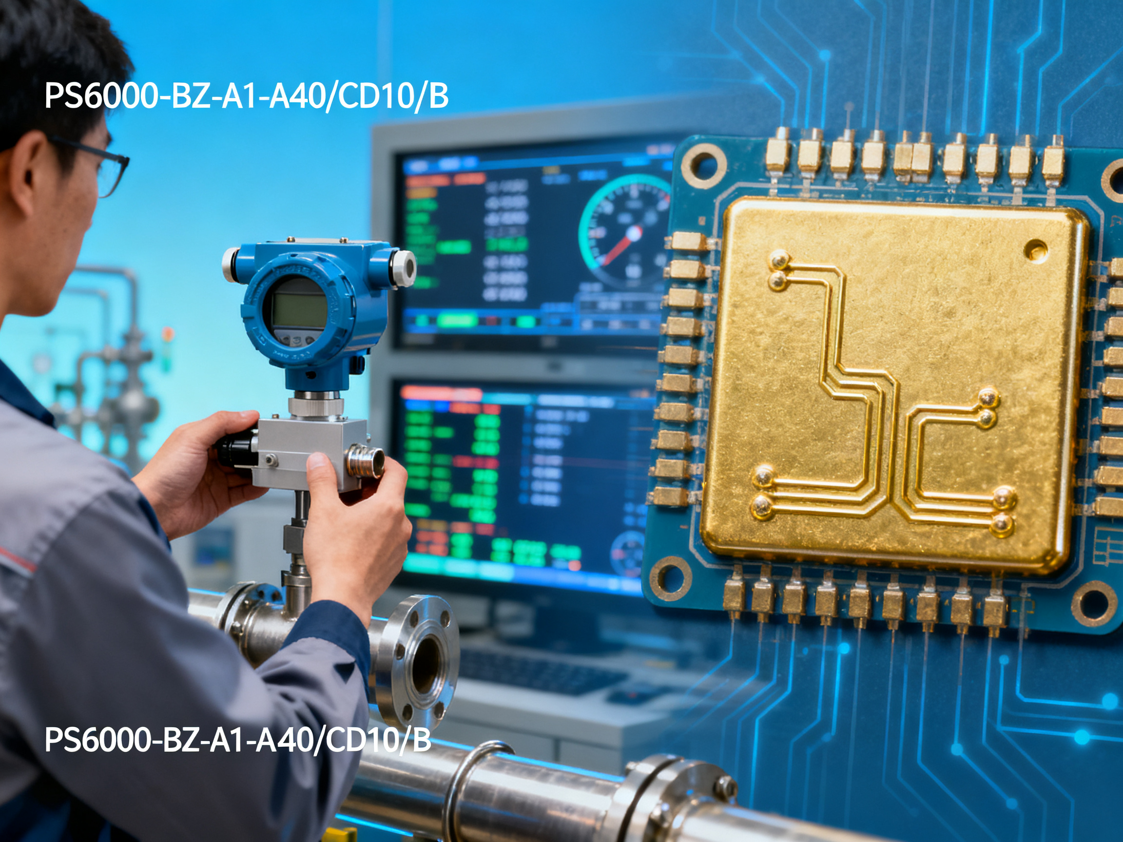 Принцип работы преобразователя давления PS6000-BZ-A1-A-40/CD10/D: почему выбирают технологию тензорезисторов?