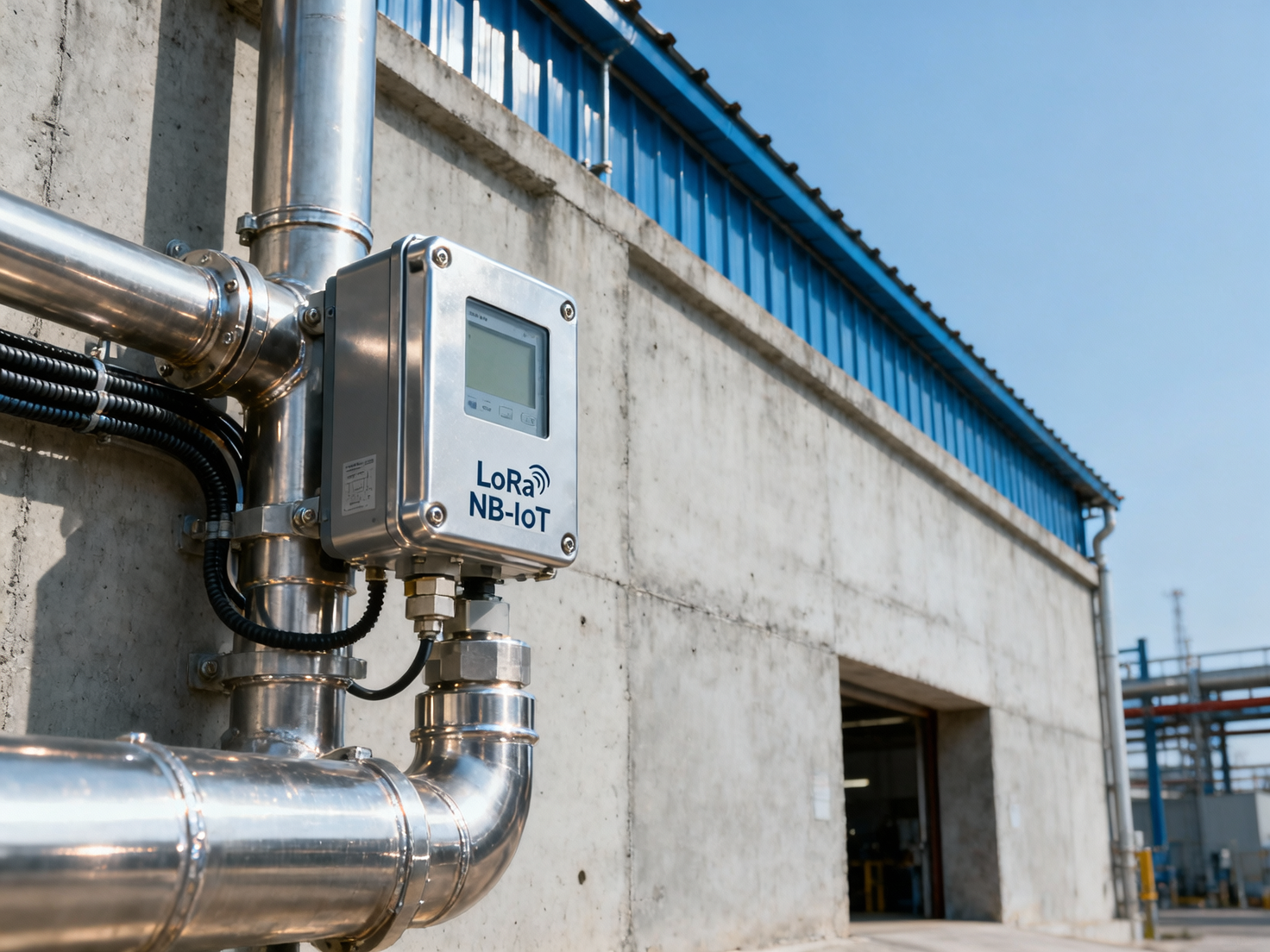 Беспроводной датчик давления использует протокол LoRa или NB-IoT; какой из них оказывает большее влияние на покрытие сигнала внутри завода?