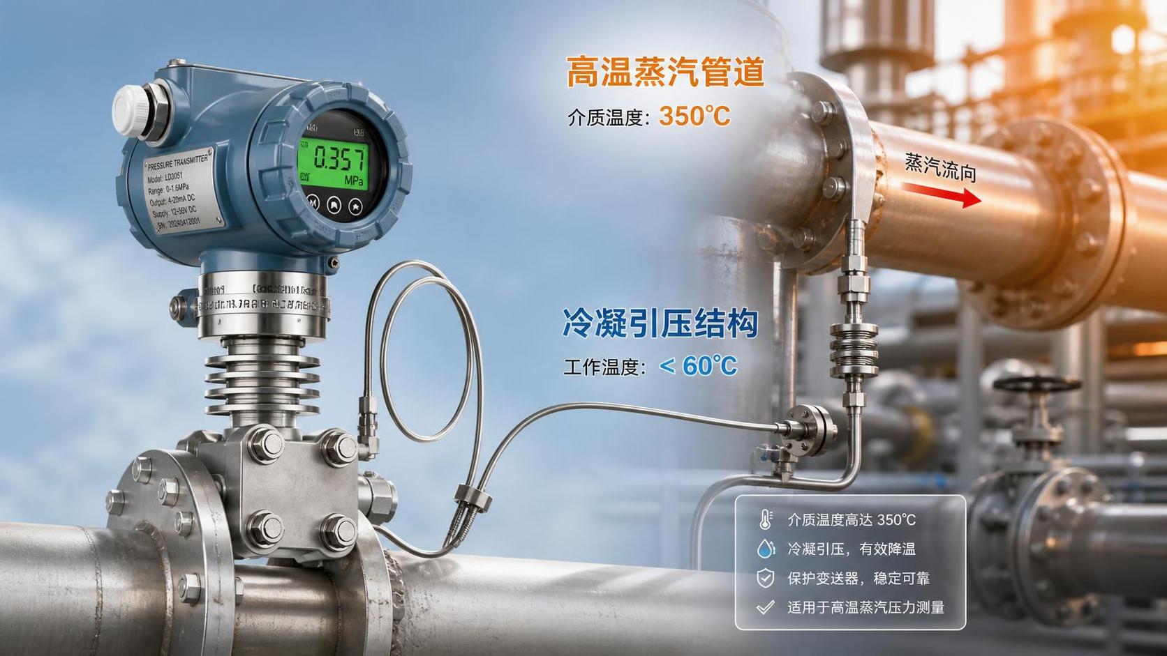 电感式压力变送器耐温范围是多少