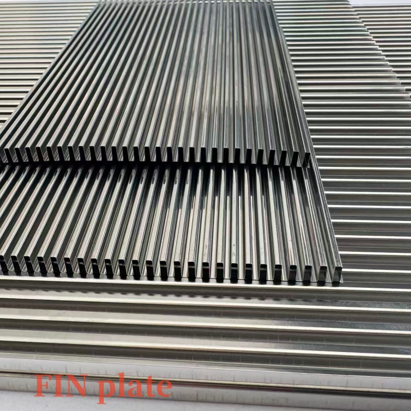 Теплообменник fin plate