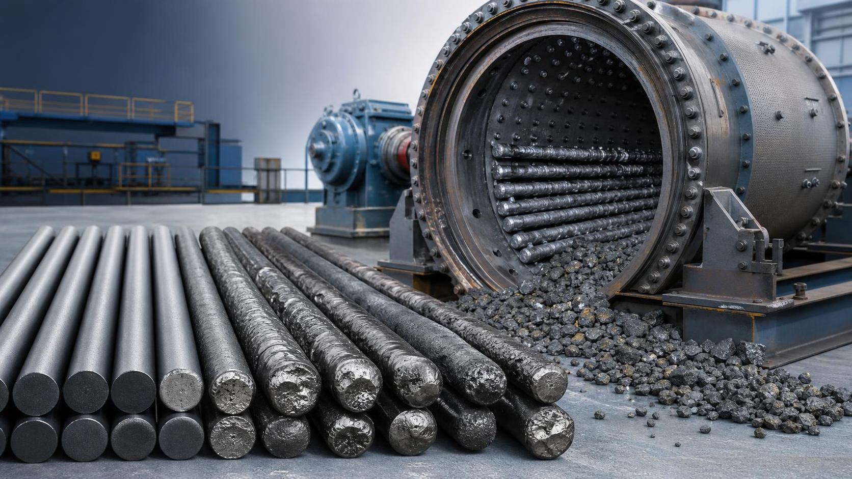 When to Replace Grinding Steel Rods to Avoid Falling Grinding Efficiency