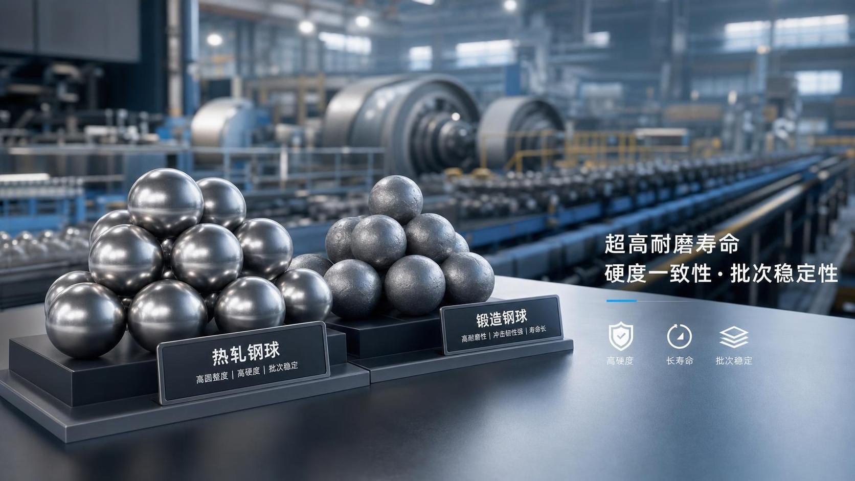 How Hot-rolled Steel Balls Compare with Forged Balls in Wear Life