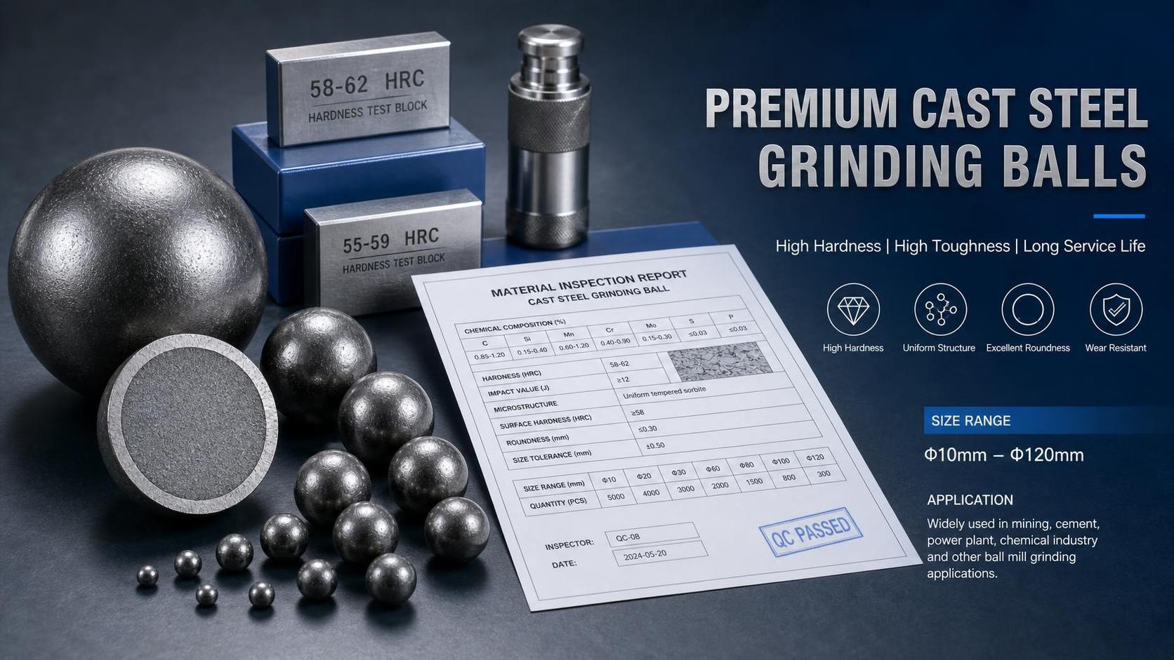 How to Judge the Wear Resistance of Casting Balls Before Purchase