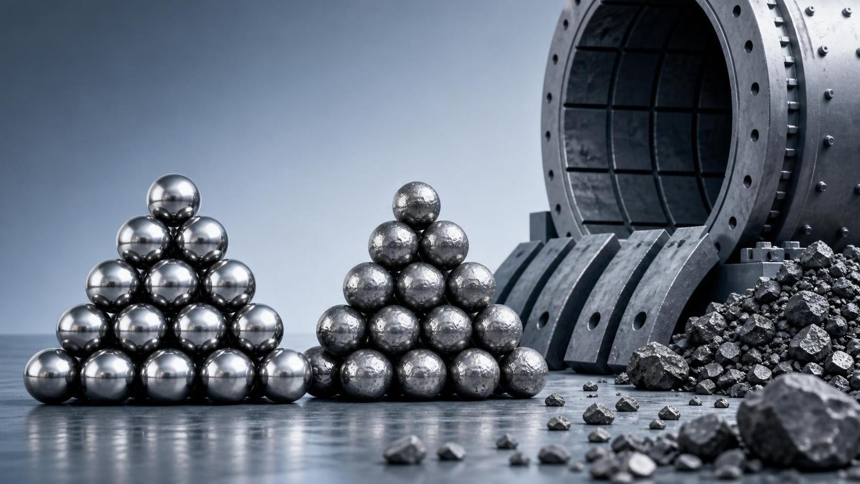 ¿Cuál es la diferencia entre las bolas de acero fundido y las bolas de acero forjado?