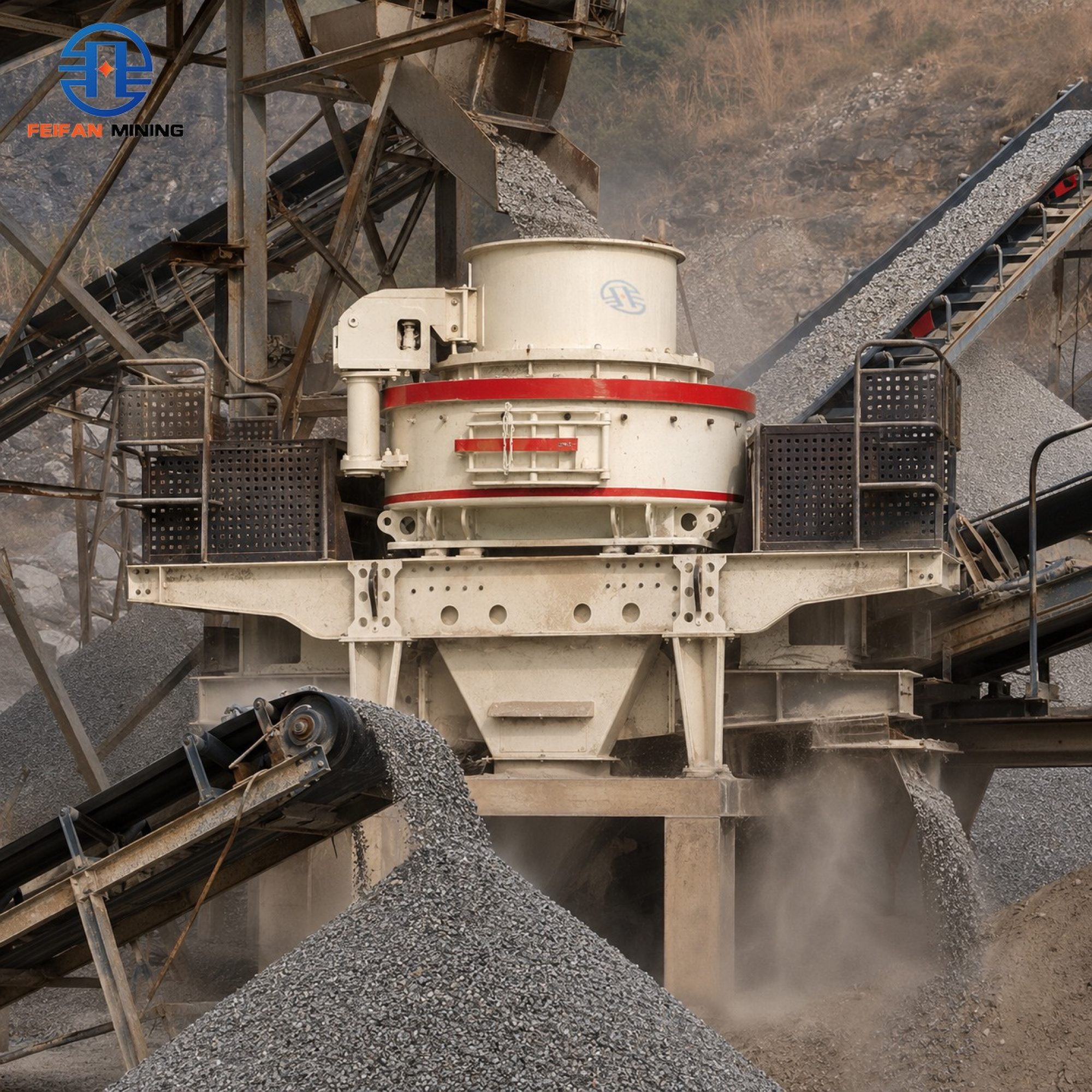 Дробильная машина для производства песка(VSI Crusher) (3)