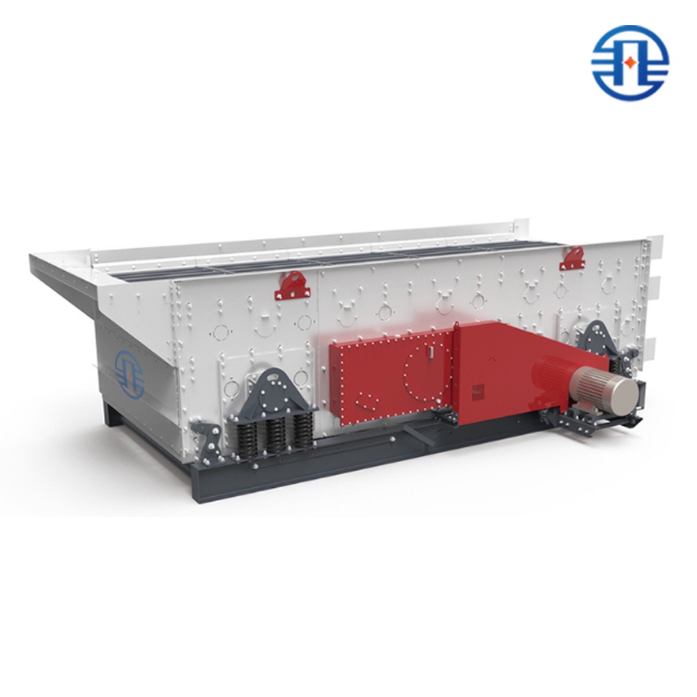 Peneira vibratória horizontal elíptica de três eixos de alta eficiência para a indústria mineira