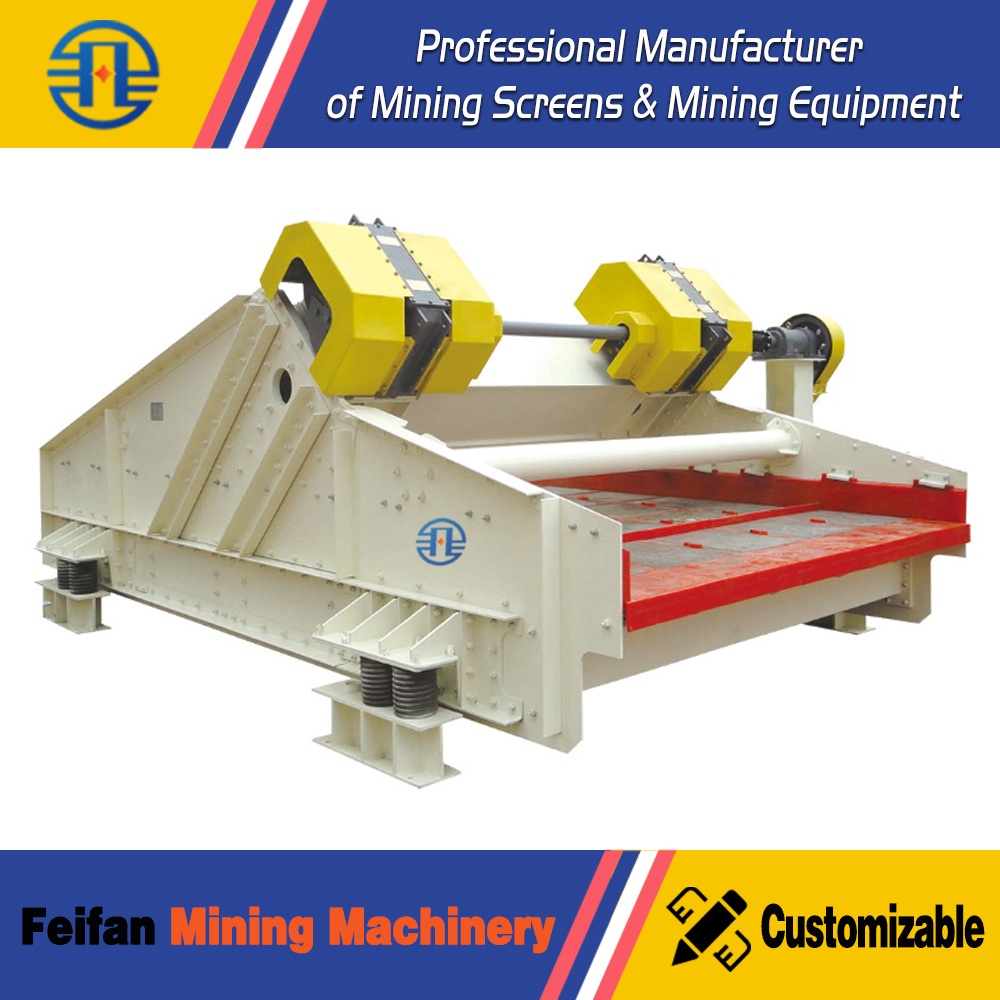 Peneira Vibratória Linear de Alta Precisão de Duas e Três Plataformas para Areia e Agregados FEIFAN