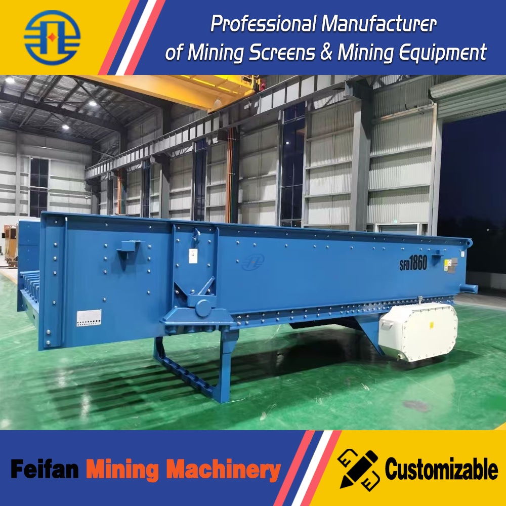 Máquina OEM de grande capacidade de alimentação em tonelagem com estrutura de suporte reforçada para máquina de grandes linhas de produção de mineração