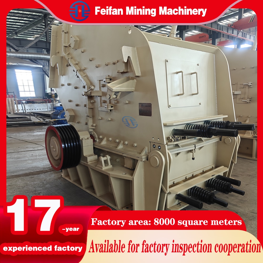 Máquina de impacto FEIFAN Série PF com rotor estável e martelo de placa resistente ao desgaste para britagem de minério e pedra, à venda para exportação global 