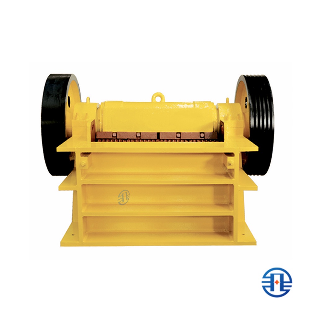 Britador de mandíbulas FEIFAN PXE com dispositivo de segurança de placa de articulação, desobstrução hidráulica, para granito duro com resistência à compressão de até 400 Mpa