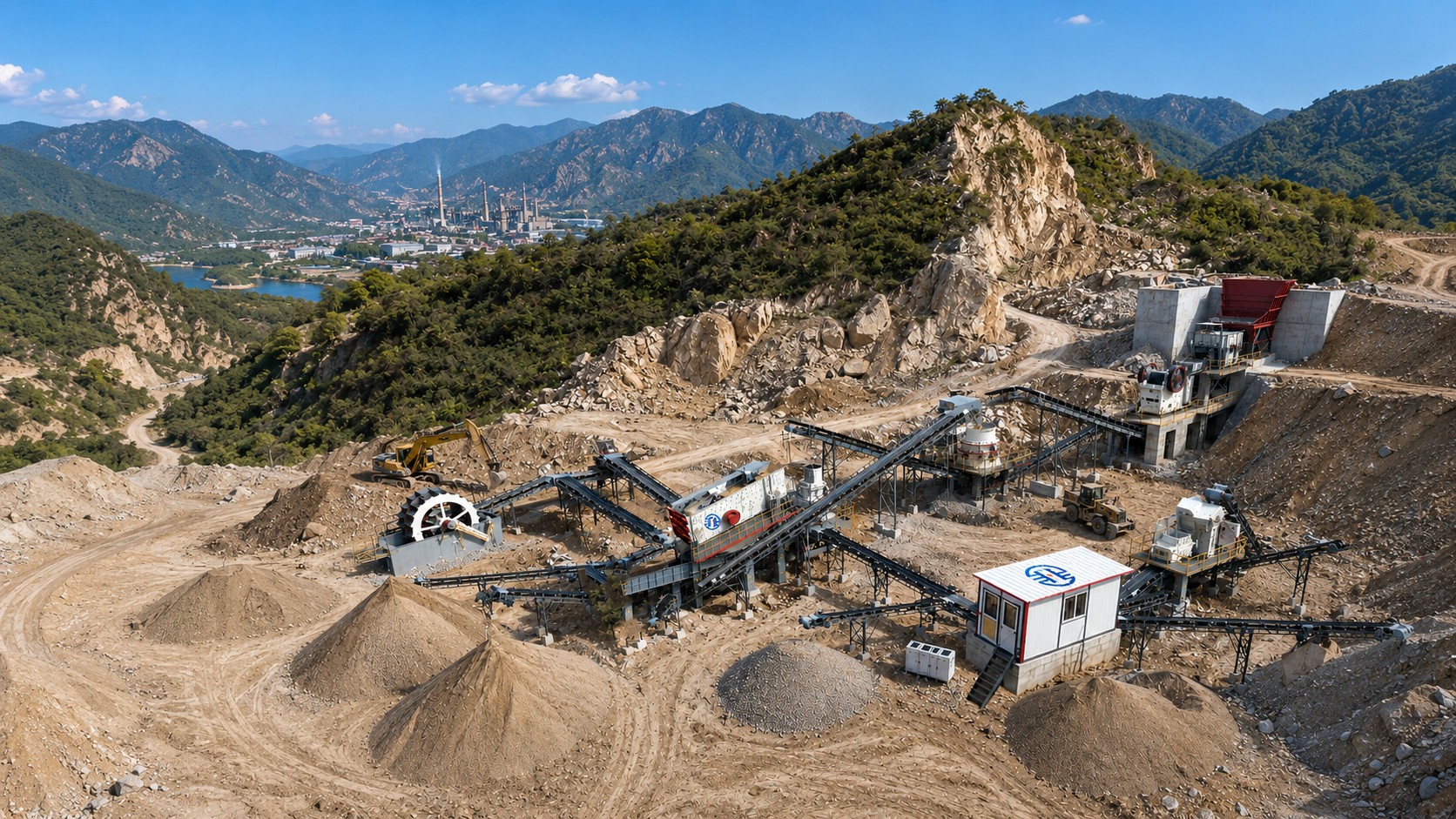 Projeto EPC de Linha de Produção de Agregados no México Projeto EPC de Linha de Produção de Agregados no México