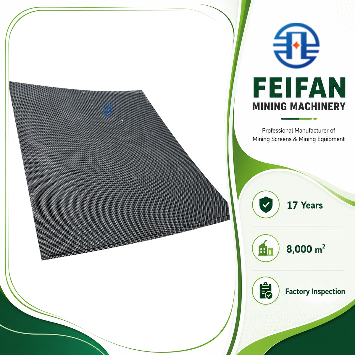 Qual é o melhor tipo de tela metálica para materiais abrasivos de peneiramento?