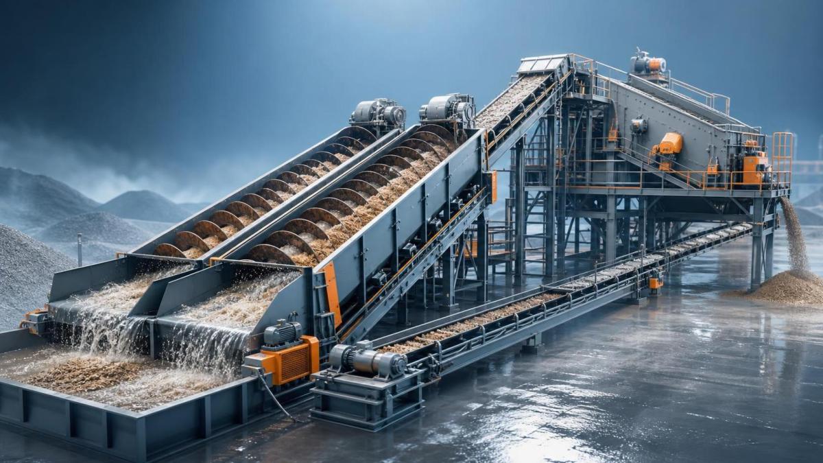 When Is a Double Spiral Sand Washing Machine Better Than a Single Spiral Model?