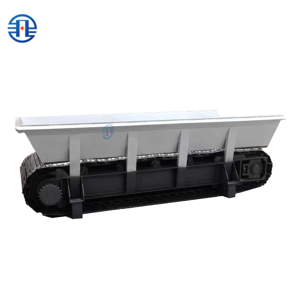 Alimentador de placas FEIFAN Energy Saving TDG-15 con estructura totalmente cerrada para la prevención de polvo en procesamiento de minerales y sitios de reciclaje de relaves