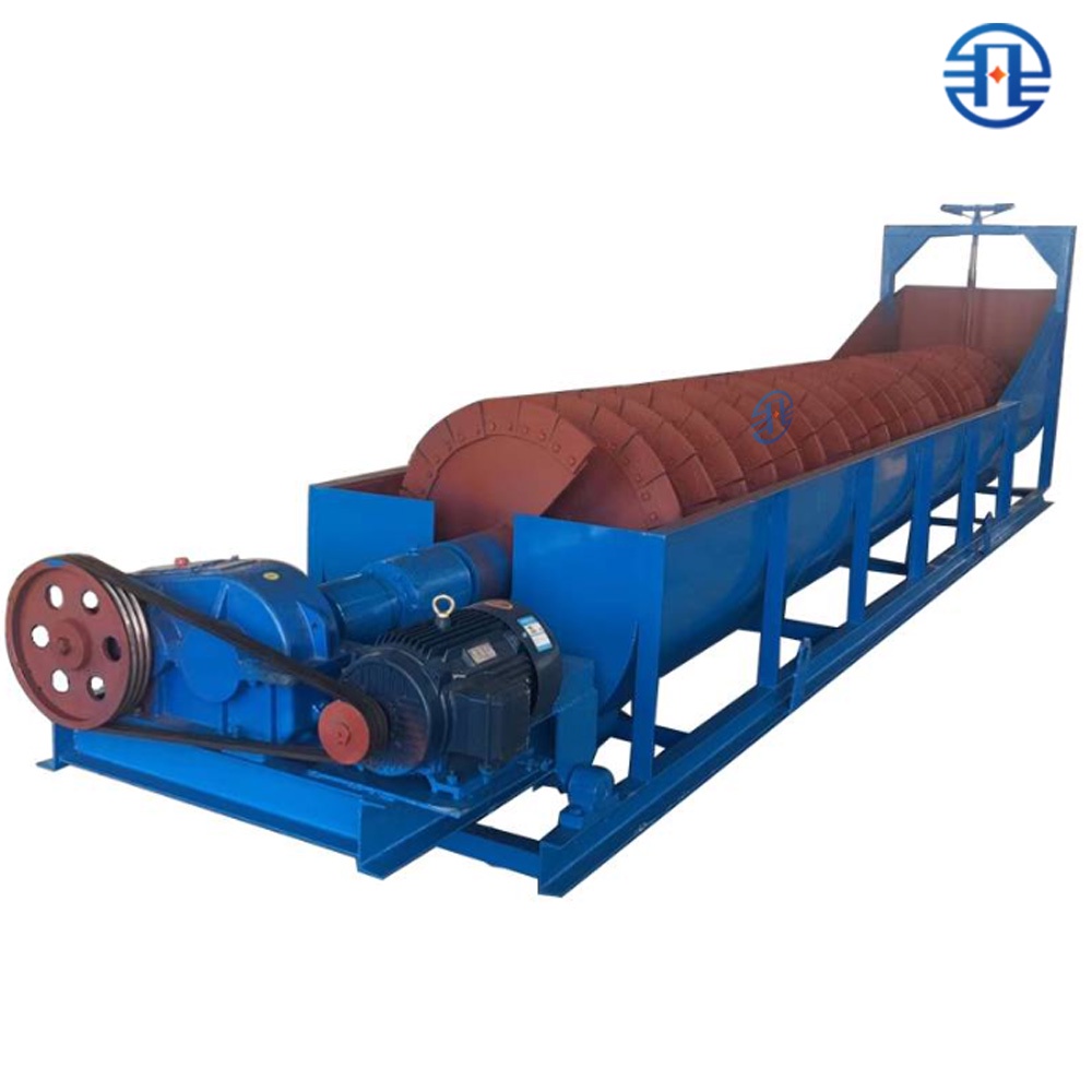 FEIFAN FG12 Equipo de lavado personalizable para arena de cuarzo con accionamiento por reductor y lavadora de arena en espiral con recuperación de arena fina  